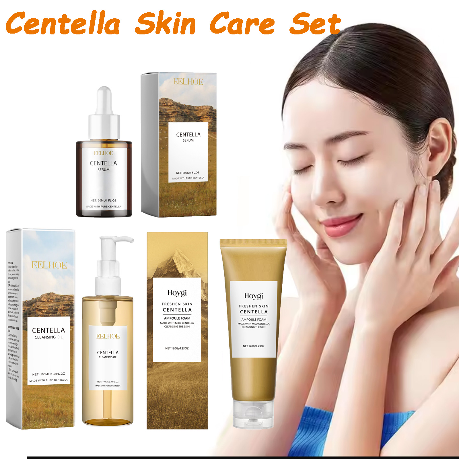 Skincare Oily Skin - Набор для ухода за кожей Centella
