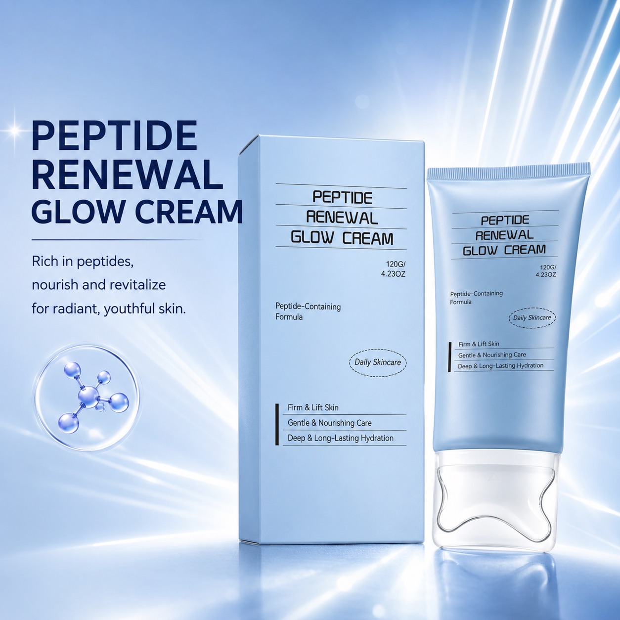 Peptide Neck Cream - Увлажняющий крем для лица с пептидами