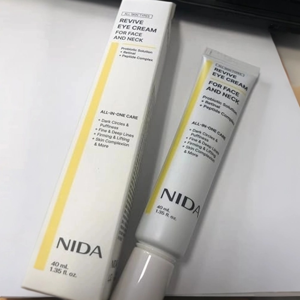 Корейский крем для глаз NIDA R – обзор и цена Peptide Neck Cream