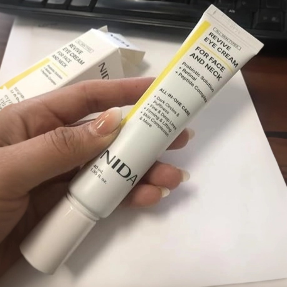 Корейский крем для глаз NIDA R – обзор и цена Peptide Neck Cream