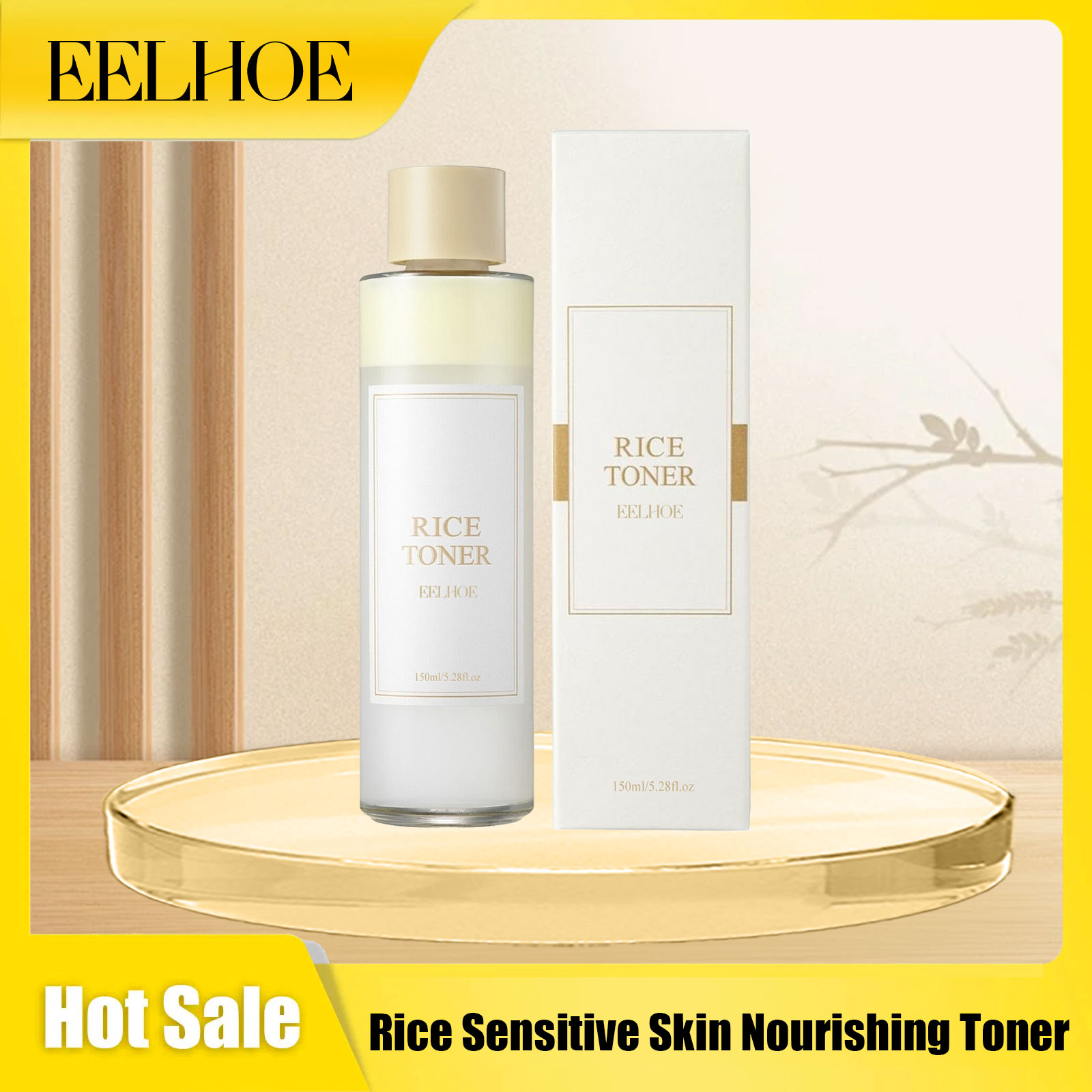Тоник для лица Eelhoe Rice Sen – обзор и цена Skincare Oily Skin