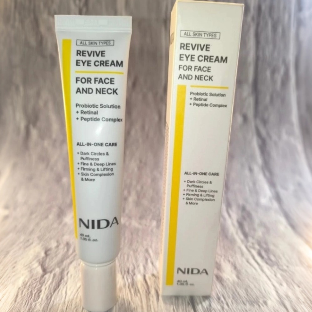Крем для глаз и лица NIDA Revi – обзор и цена Peptide Neck Cream