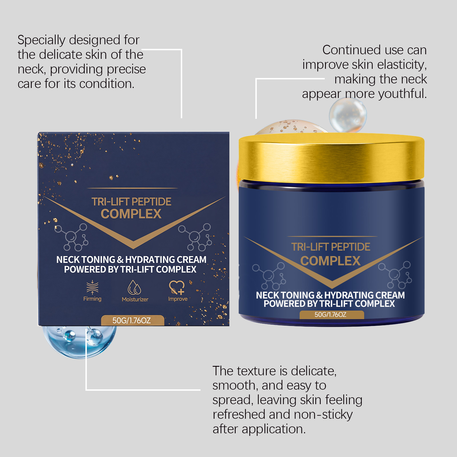Пептидный крем для подтяжки ше – обзор и цена Peptide Neck Cream