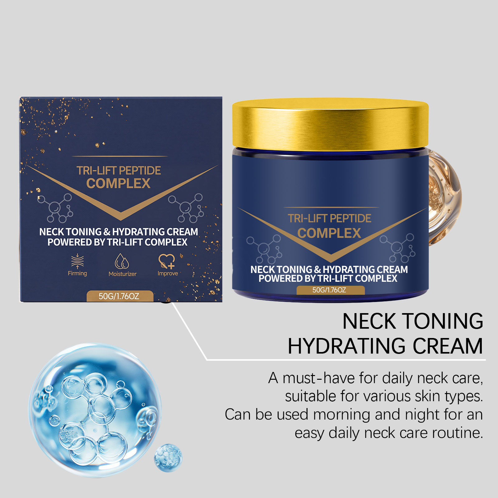 Пептидный крем для подтяжки ше – обзор и цена Peptide Neck Cream